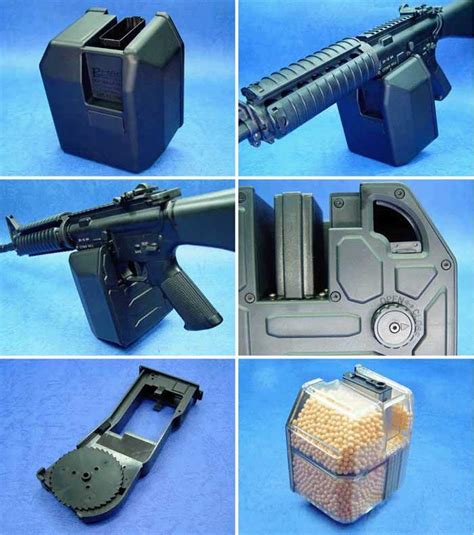 airsoft m4 box mag electric|drum mag for m4 airsoft.